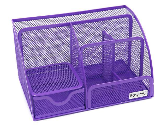 Easypag Mesh Desk Organizer Office Accessories Caddy 5