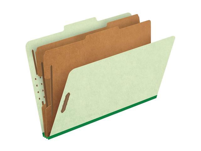 2 Dividers 2257Y Yellow Legal Size 2//5 Cut 10 Per Box Pendaflex Top-Tab Pressboard Classification Folders