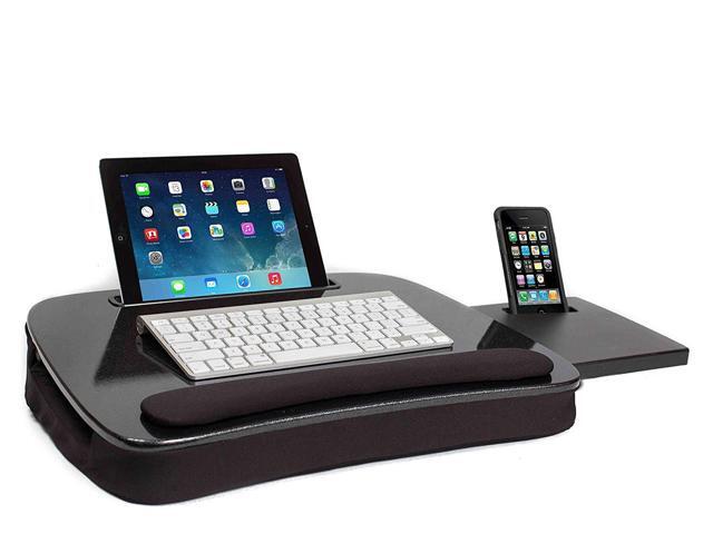 Sofia Sam Multi Tasking Memory Foam Lap Desk Black Top Sam Multi Tasking Memory Foam Lap Desk