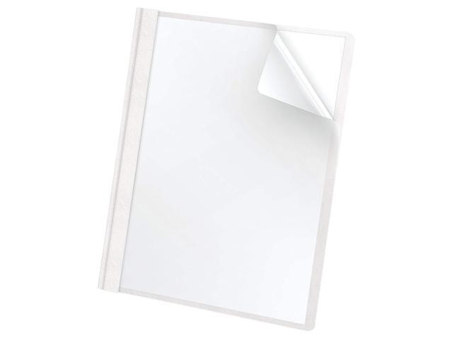 55856 Hunter Green 25 per Box Letter Size Oxford Clear Front Report Covers