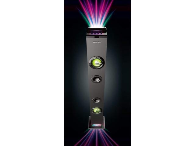 sharper image rainbow lightshow wireless speaker