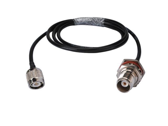 USA-CA RFC195 TNC Male Angle to TNC MALE Coaxial RF Pigtail Cable 