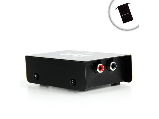 Mini Turntable Phono Preamp For Bookshelf Speakers Connect To