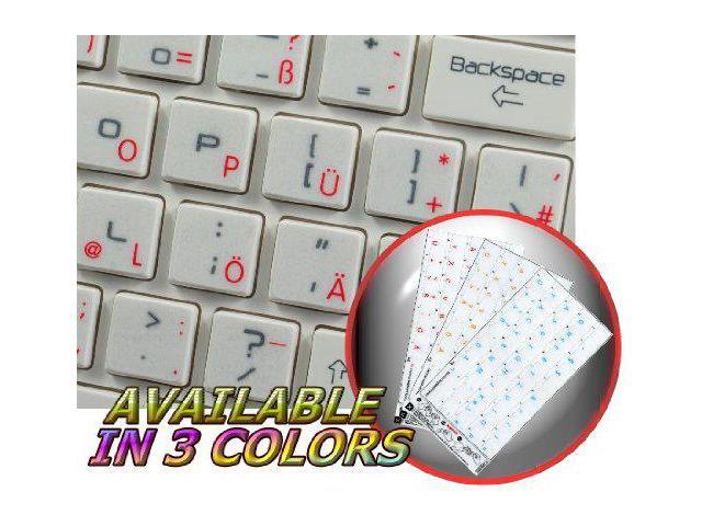 DVORAK SIMPLIFIED KEYBOARD STICKER WITH RED LETTERING TRANSPARENT BACKGROUND FOR DESKTOP LAPTOP AND NOTEBOOK