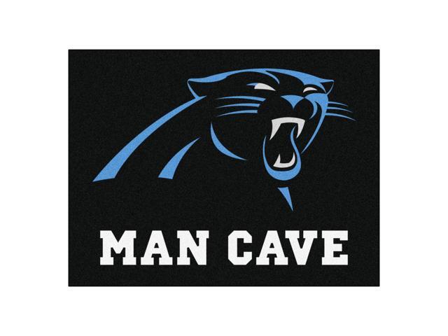 Nfl Carolina Panthers Man Cave All Star Rectangular Mat Area Rug Newegg