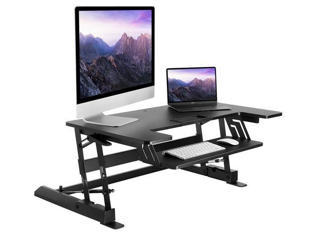 Mount It Standing Desk Converter Height Adjustable Stand Up