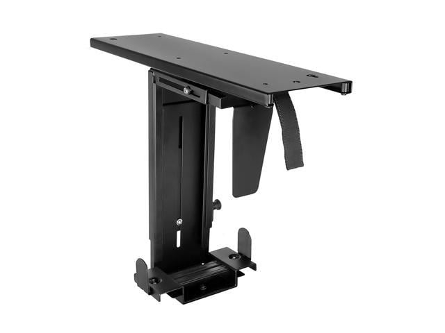 Mount It Adjustable Under Desk Computer Mount With Anti Theft