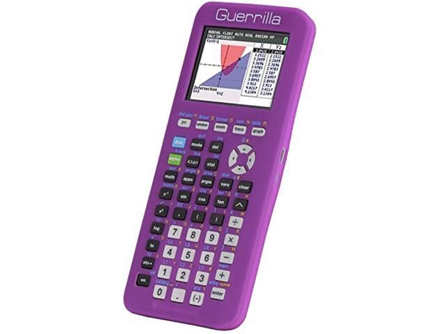 Guerrilla Zipper Case Black Essential Graphing Calculator Accessory Kit Texas Instruments TI-83 Plus Graphing Calculator 