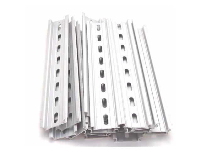 20 Pieces DIN Rail Slotted Aluminum RoHS 1 Meter Long 35mm 7.5mm 20 Meters Total 