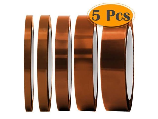4pcs Durable High Temp Tape Multi-sized Heat Resistant Tape for Soldering 