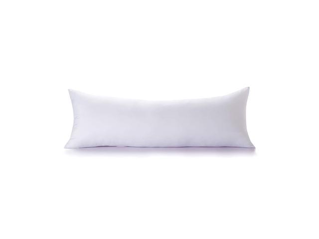 Acanva Hypoallergenic Bed Sleeping Side Sleeper Body Pillow Insert Long 20"X60" 