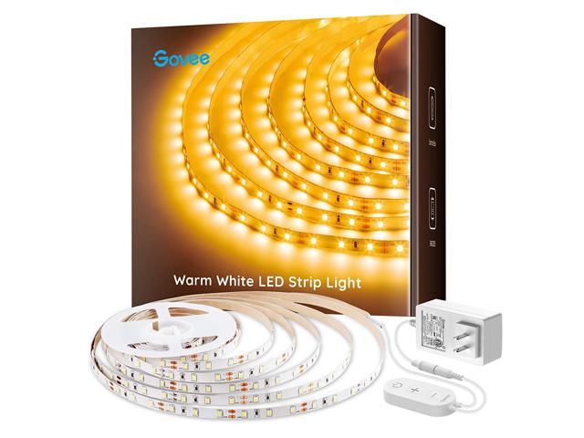 300 2DAY SHIP Warm White 16.4Ft/5m Kit Dimmable LED Strip Lights 