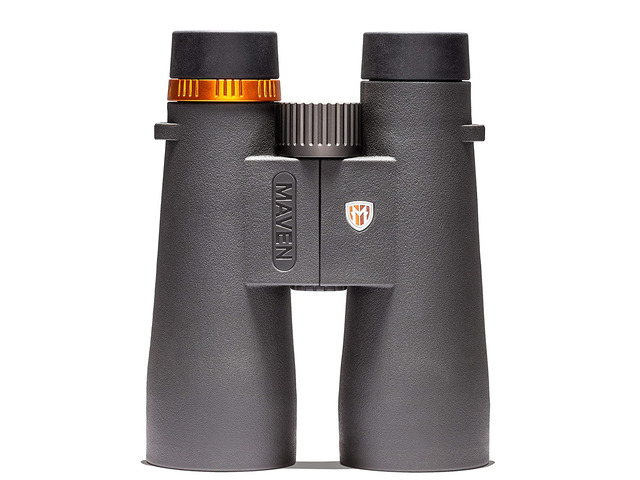 Maven C.3 ED Fernglas 12x50 – Grau/Orange, Wasserdicht, Mit ED-Glas Für Beste Lichtausbeute