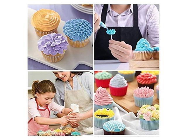 Cookie Dessert Piping Decorating Design Frosting Tips Cupcake Decorating Icing Tips Organizer 48 Spaces for Storing and Organizing Cake