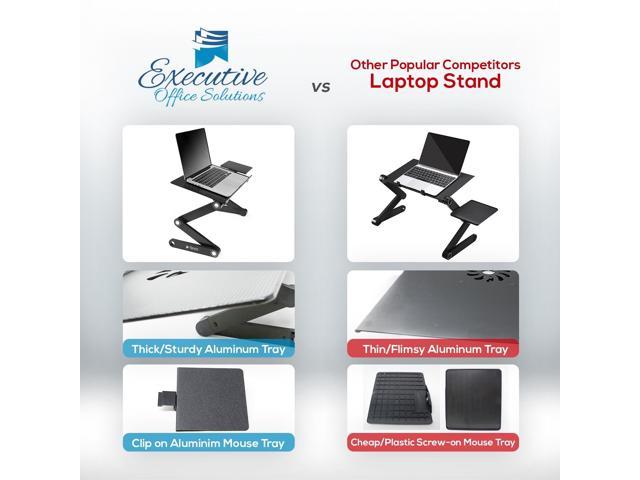 Executive Electronics Features Office Solutions Portable Adjustable Aluminum TV 