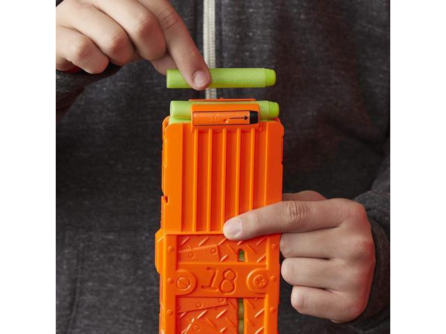 New NERF Revoltinator Zombie Strike Blaster Boy's Toy Guns Motorized Sound Darts 