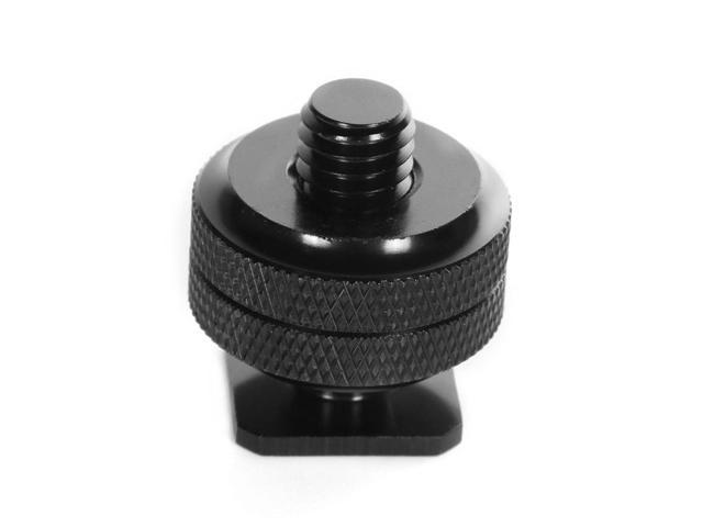 2 Packs Slow Dolphin 1/4 Inch Hot Shoe Mount Adapter Tripod Screw for DSLR Camera Rig 