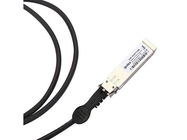 Ipolex Cable SFP+ DAC 1m D-Link Ubiquiti Netgear 10Gb/s SFP Twinax Cable de Direct Attach Copper para Cisco SFP-H10GB-CU0.5M Mikrotik pasivo Supermicro ZTE 