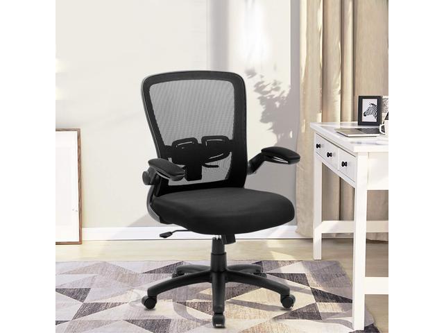 ZLHECTO Ergonomic Desk Chair Office Chair 1669-Black 
