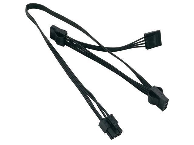 50cm COMeap Corsair Modular Power Supply 6 Pin Male to 3X 4 Pin Molex Female Hard Drive Power Adapter Cable for BTC Mining Riser Card 20-in 50cm COMeap Corsair Modular Power Supply 6 Pin Male to 3X 4 Pin Molex Female Hard Drive Power Adapter Cable for BTC Mining Riser Card 20-in