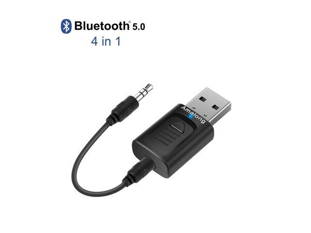 USB Powered Wireless Bluetooth Transmitter 3.5MM Stereo Audio TV Adapter For PC 