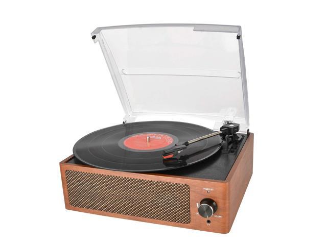 record player with bluetooth and aux