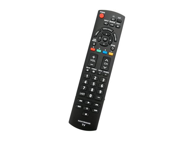 New N2QAYB000485 Remote Control for Panasonic TV TC-42LD24 TH-32LRU5 TH-50PC77U 