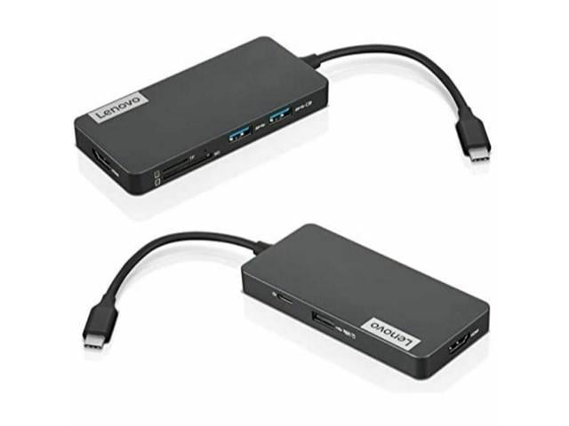 Док станция lenovo usb c 7 in 1 hub 4x90v55523 обзор