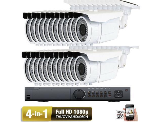 2.6MP 1080P 4-in-1 OSD 42 IR CUT Bullet AHD Outdoor Security Surveillance Camera 