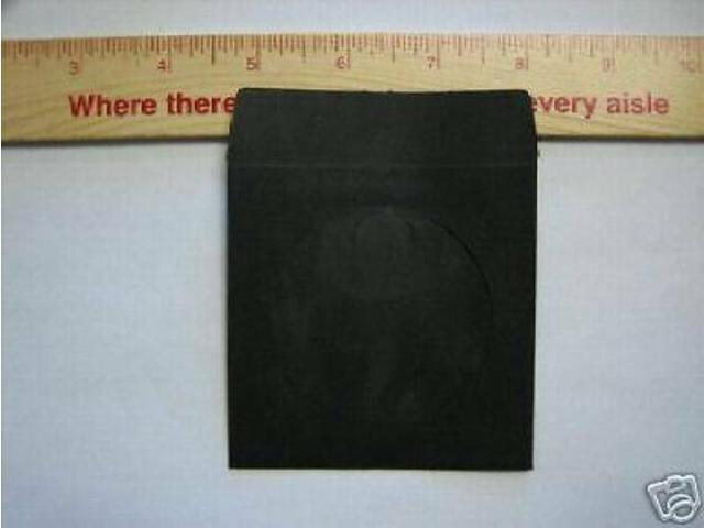JS207 200 MINI 3" RED CD PAPER SLEEVE W/ WINDOW 