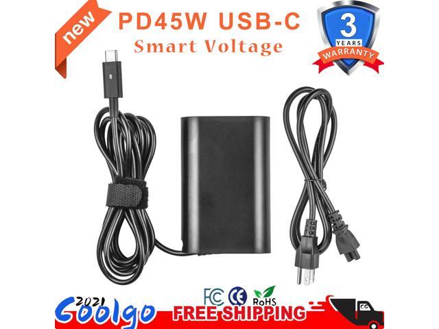 45w Type C Usb C Ac Adapter Charger For Dell Latitude 14 5490 7490 E7480 E5450 Newegg Com