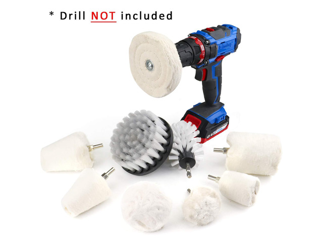9Pcs Buffing Wheel For Drill 