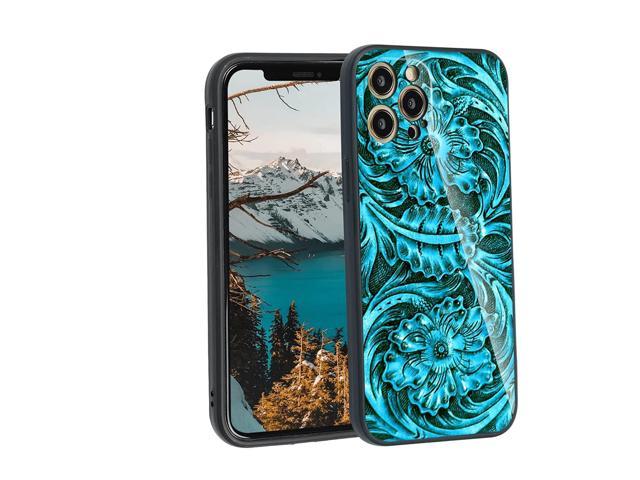 Compatible With Iphone 12 Pro Max Western Case Western Mandala Turquoise Cowboy Cowgirl Retro Howdy Boho Texas Country Graphic Design For Iphone Case Men Women Soft Silicone Cool Case For Iphone Newegg Com