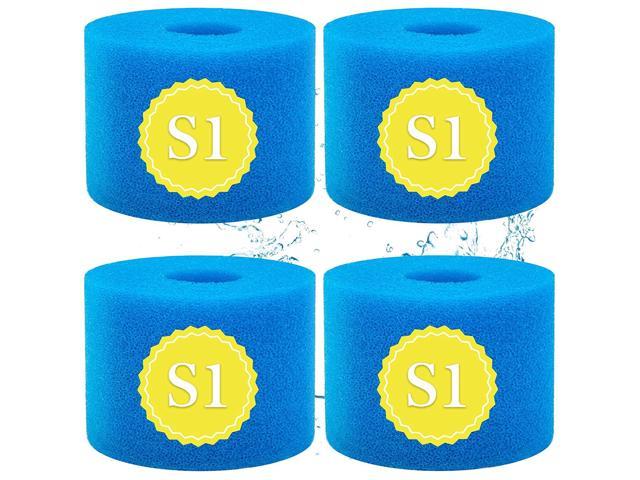 Pool Filter Sponge Cartridge for Intex Type A Reusable Washable Filter Foam Cleaner for Swimming Pool Pump Cartridge 