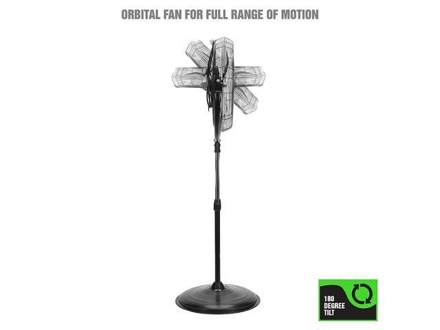 OEMTOOLS OEM24872 20 Inch Pedestal Orbital Fan, Pedestal Fan 