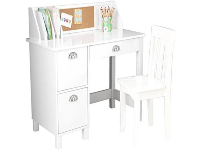 Kids Sy Table Kidkraft Study Desk W Chair White Home Decor Newegg Com