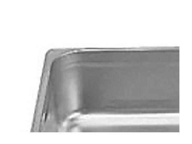 Thunder Group STPA9004 Full Size Stainless Steel 4-Inch Deep Anti Jam Pans 25 G