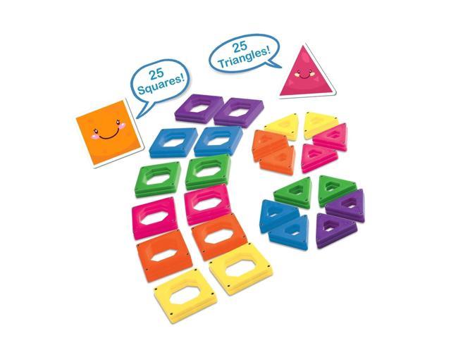 discovery kids magnetic tiles 50 piece