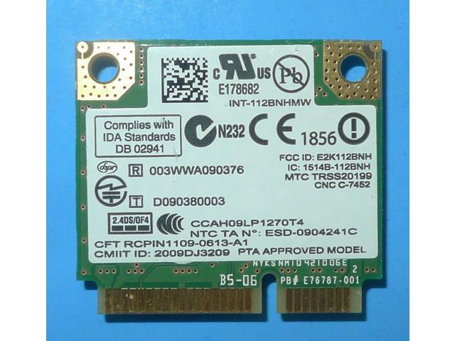 Dell Latitude E6410 14.1/" Genuine Intel 622ANHMW 2GGYM Wireless WiFi Card