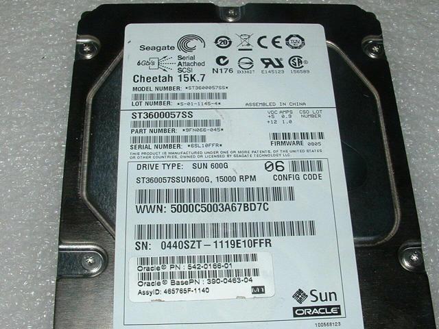 ST3600057SS SEAGATE 600GB 15K REFURBISHED