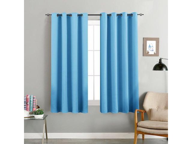 Blackout Curtains For Kids Room 63 Inches Long Triple Weave