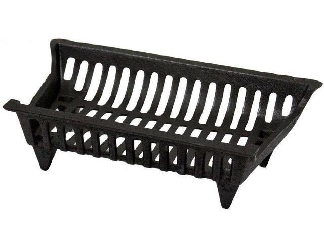 Home Fireplace Grates 18 In Cast Iron Angled Tines Heating