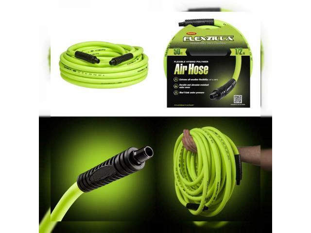 Ligh... Flexzilla Air Hose 3//8 in 1//2 in MNPT Fittings Heavy Duty x 50 ft.