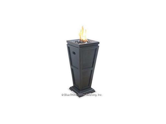 New Blue Rhino Glt1332sp Gas Fireplace Uf Lp Column Firepit Med