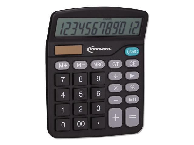 15923 Desktop Calculator, 12-Digit, LCD 15923