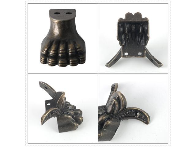 Pack Of 8 Black Antique Decorative Vintage Cabinet Corner Guards