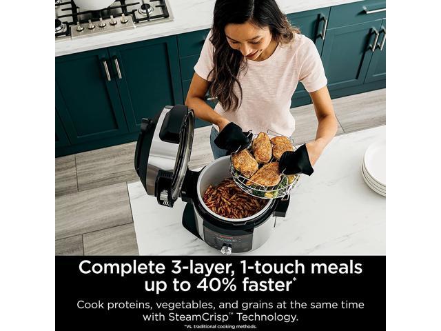 Ninja Foodi XL Pressure Cooker Steam Fryer w/SmartLid #OL601