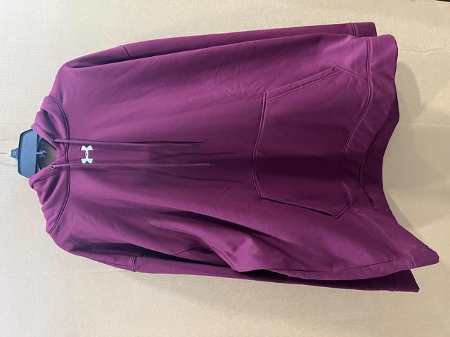 1256966 UNDER ARMOUR COLD GEAR HOODIE SIZE 4XL - BURGUNDY - Newegg.com