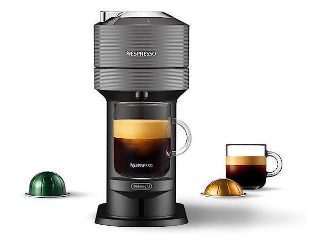 Nespresso Vertuo Next Coffee and Espresso Machine by De'Longhi - Gray