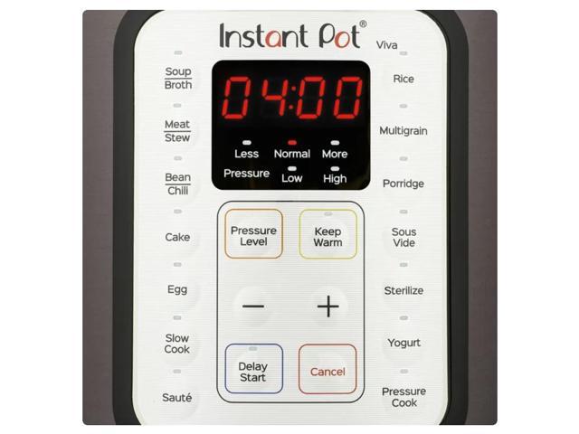 Refurbished: Instant Pot 8-Quart Viva Pressure Cooker 9in1 Slow